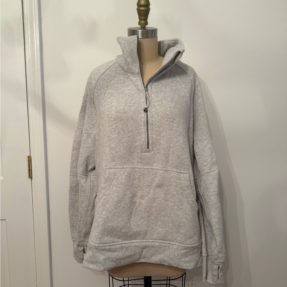 lululemon athletica Gray Pullover Jacket